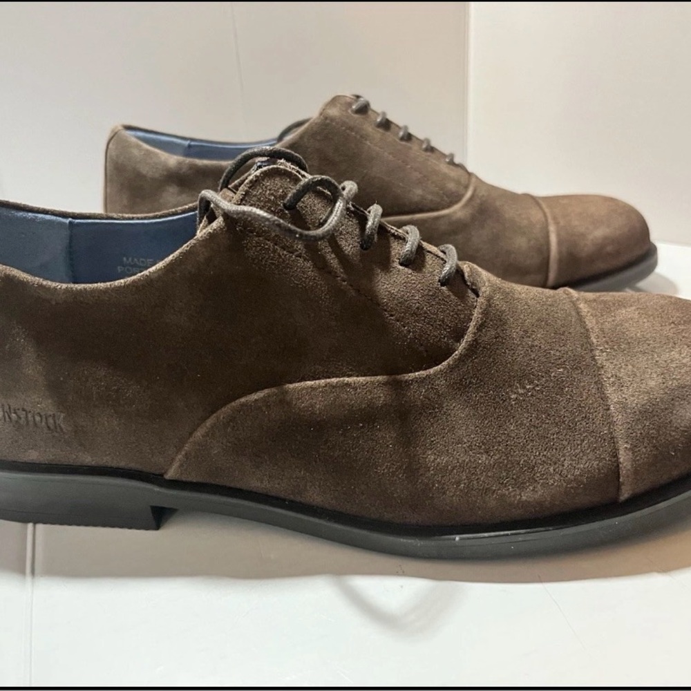 NEW Birkenstock Dalen Mocha Suede  Oxford Shoes EU42 REG  NIB Men 9 Wom 11
